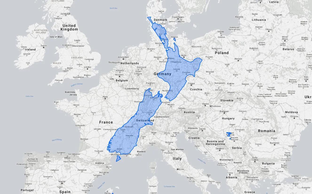 新西兰南岛东西海岸最佳路线,新西兰道路沿途风景