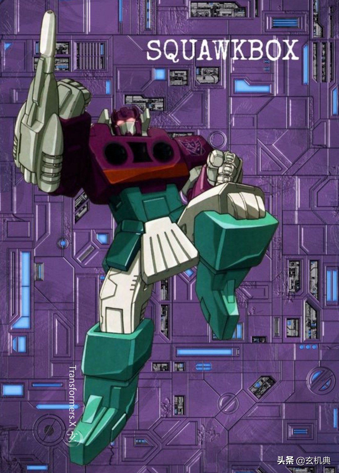 变形金刚隐藏角色霸天虎成员,变形金刚动画巨无霸人物图解