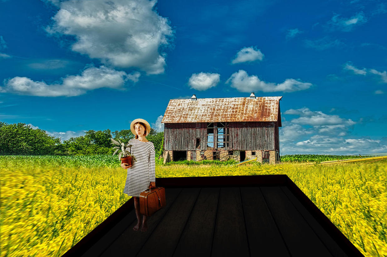 ps房间布局图怎么做,ps卧室场景图合成教程