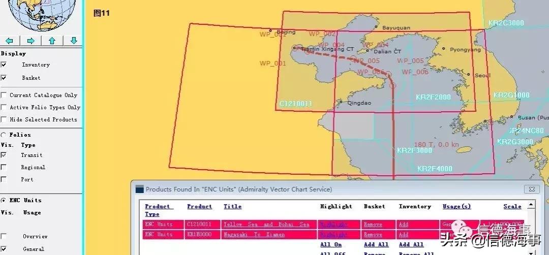 国内航行船舶如何选纸质海图,enc海图
