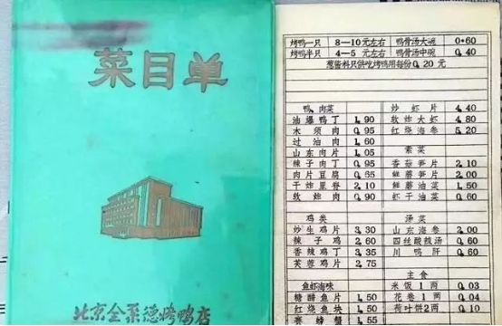 全聚德老东门店,全聚德老北京小吃