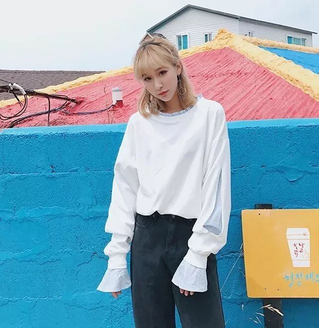 好看质感的卫衣,卫衣长了怎么穿好看