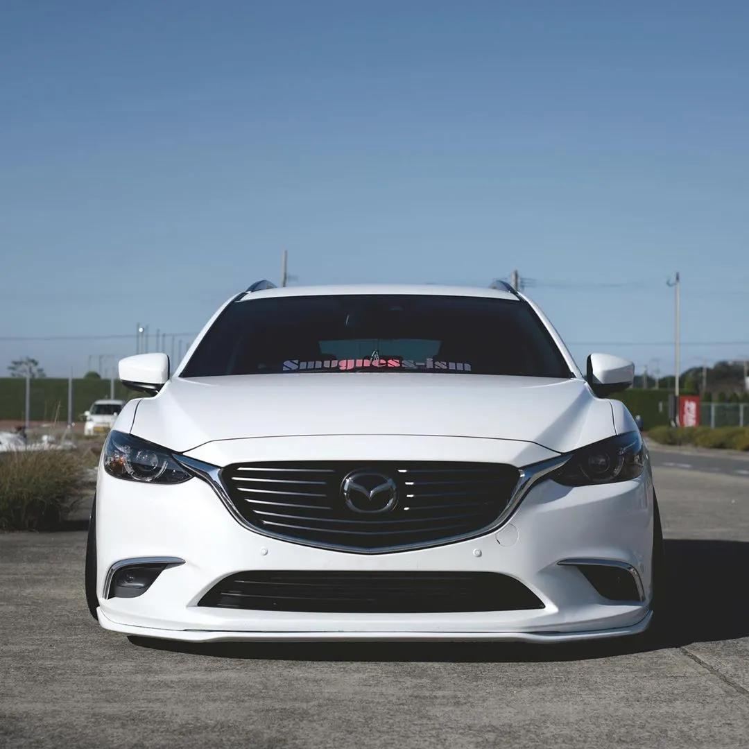 阿特兹轮毂改装案例,马自达阿特兹改装案例