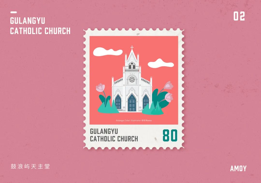 鼓浪屿景点地图全图,厦门鼓浪屿手绘地图