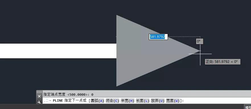 cad绘制直行左拐箭头,cad中如何快速绘制箭头