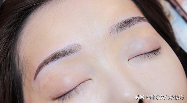 丝雾眉结痂后没有纹路了正常吗,丝雾眉做完后1至7天的变化图