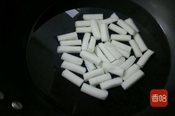 春节炒年糕的家常做法,过年中的年糕简单好做