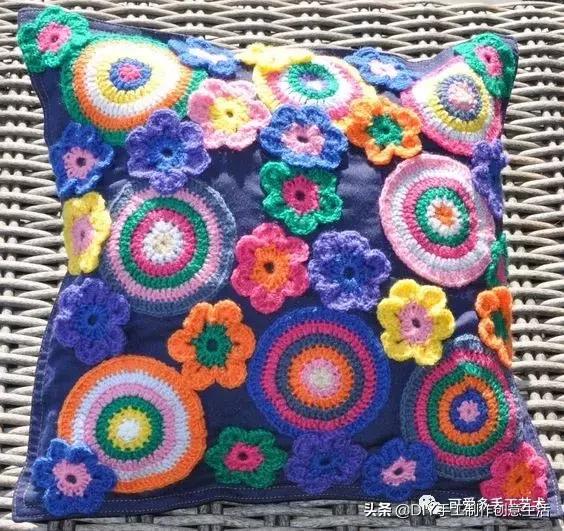 钩织春天的毛衣,钩编春天的花视频