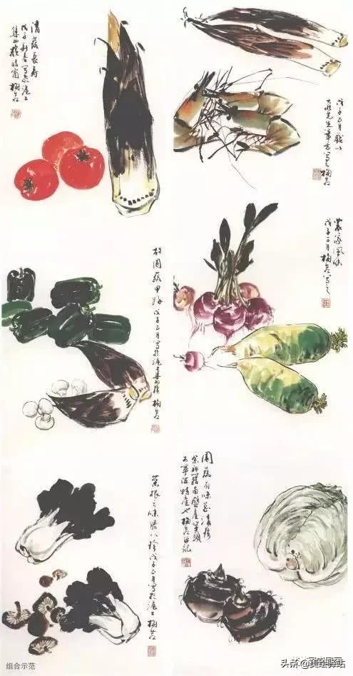 蔬菜怎么画最简单画法,水果蔬菜怎么画又简单