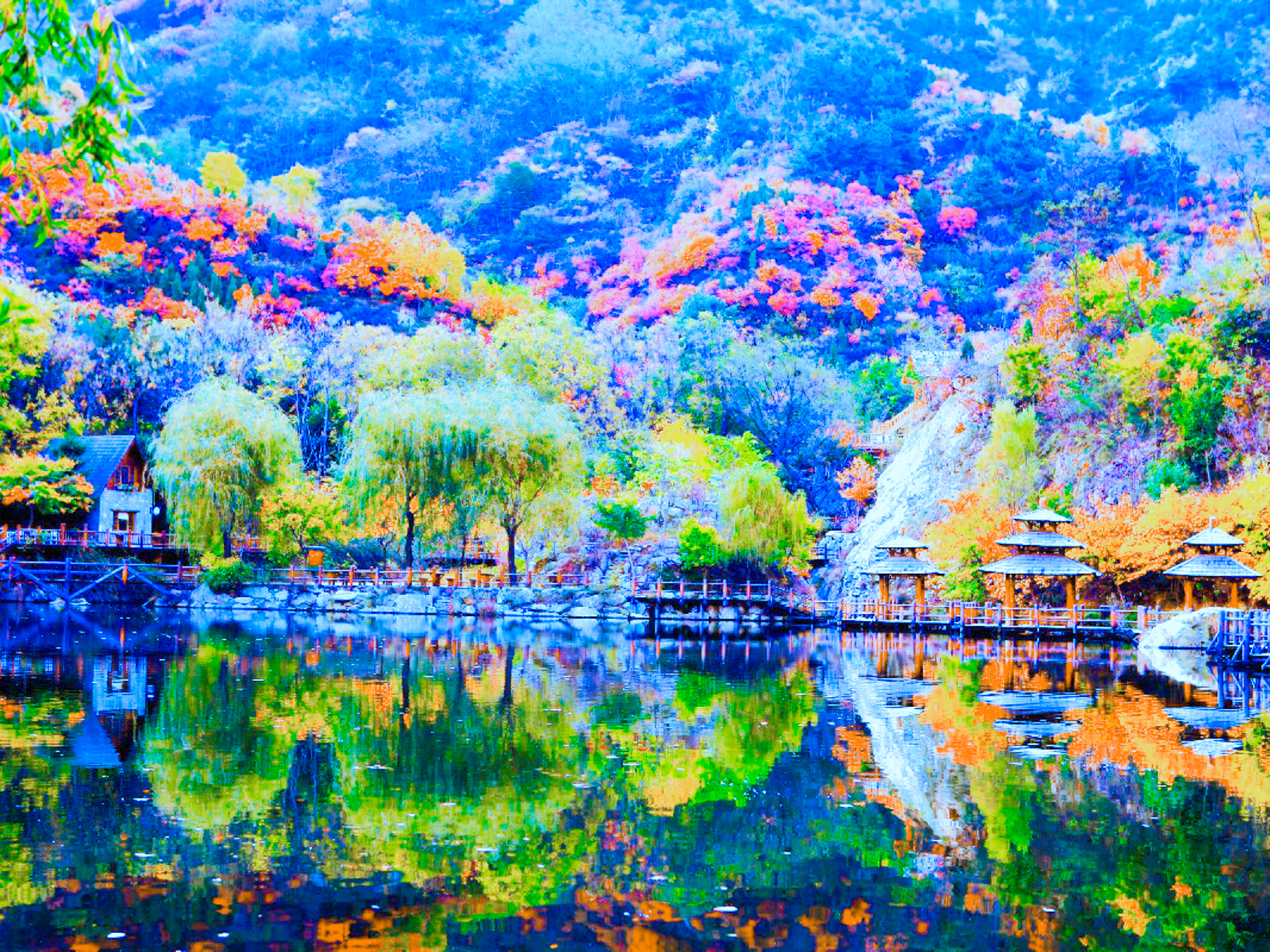 山东一票通游玩的景点,山东一景区一次接待千团十万人次