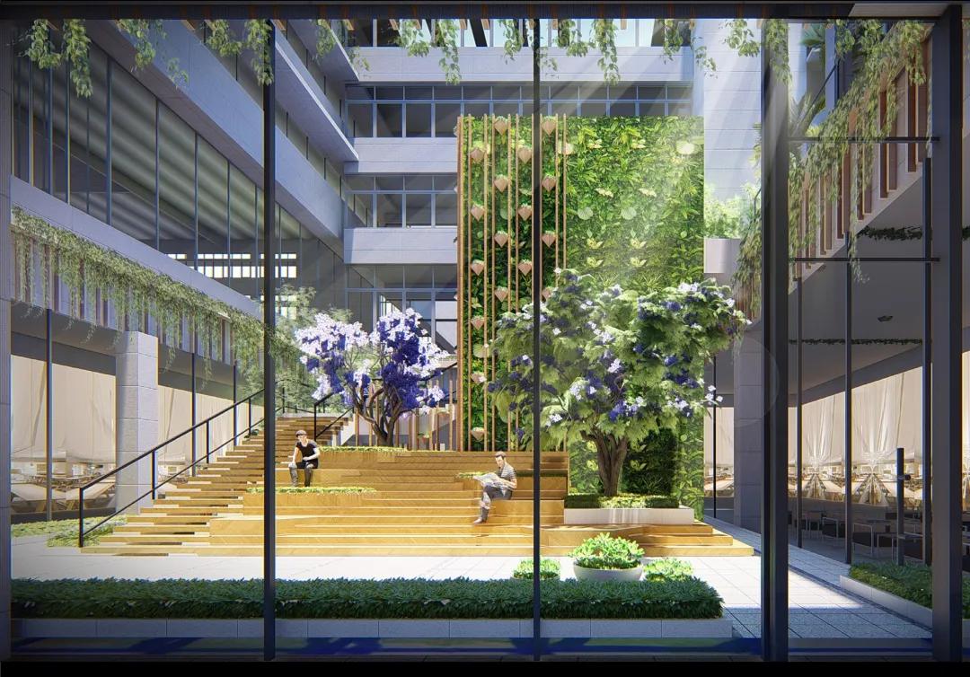 海南省中医院新院区航拍,特色鲜明的中医院