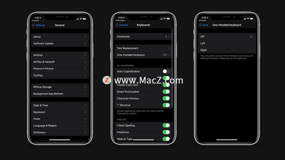 苹果手机输入法怎么设置单手键盘,iphone怎么设置单手操作
