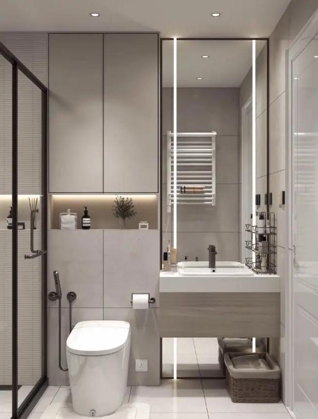 小户型卫生间设计技巧,小户型卫生间这么设计全家都夸我