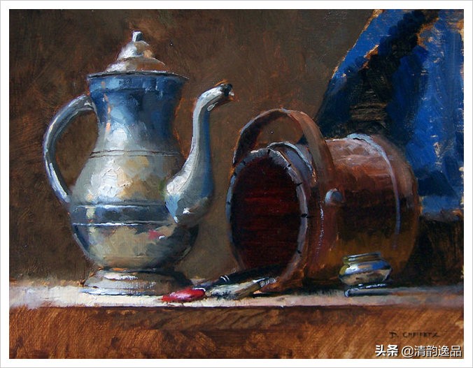 美国justinjeffrey立体油画作品,写实油画作品美国画家