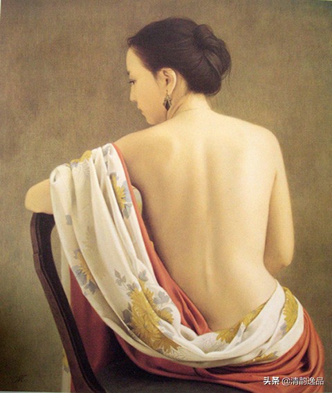 森本草介油画,森本草介画中的人