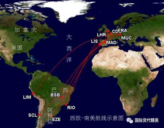 全球10大主要国际航空线精解(图文对照)