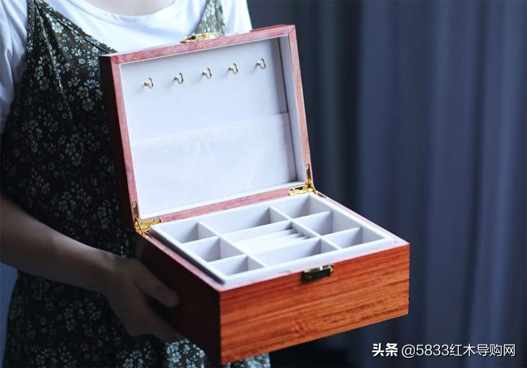 简单又实用的首饰盒,红木首饰收纳整理盒