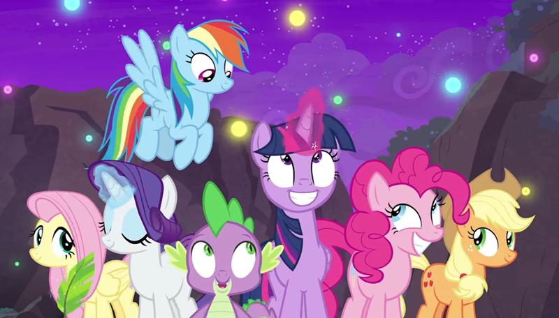 小马宝莉宇宙公主月亮公主小时候,小马宝莉宇宙公主和月亮公主出游