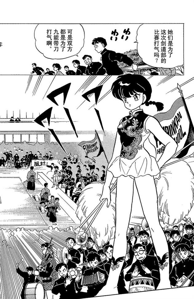 乱马漫画全彩版,乱马啦啦队格斗多少集