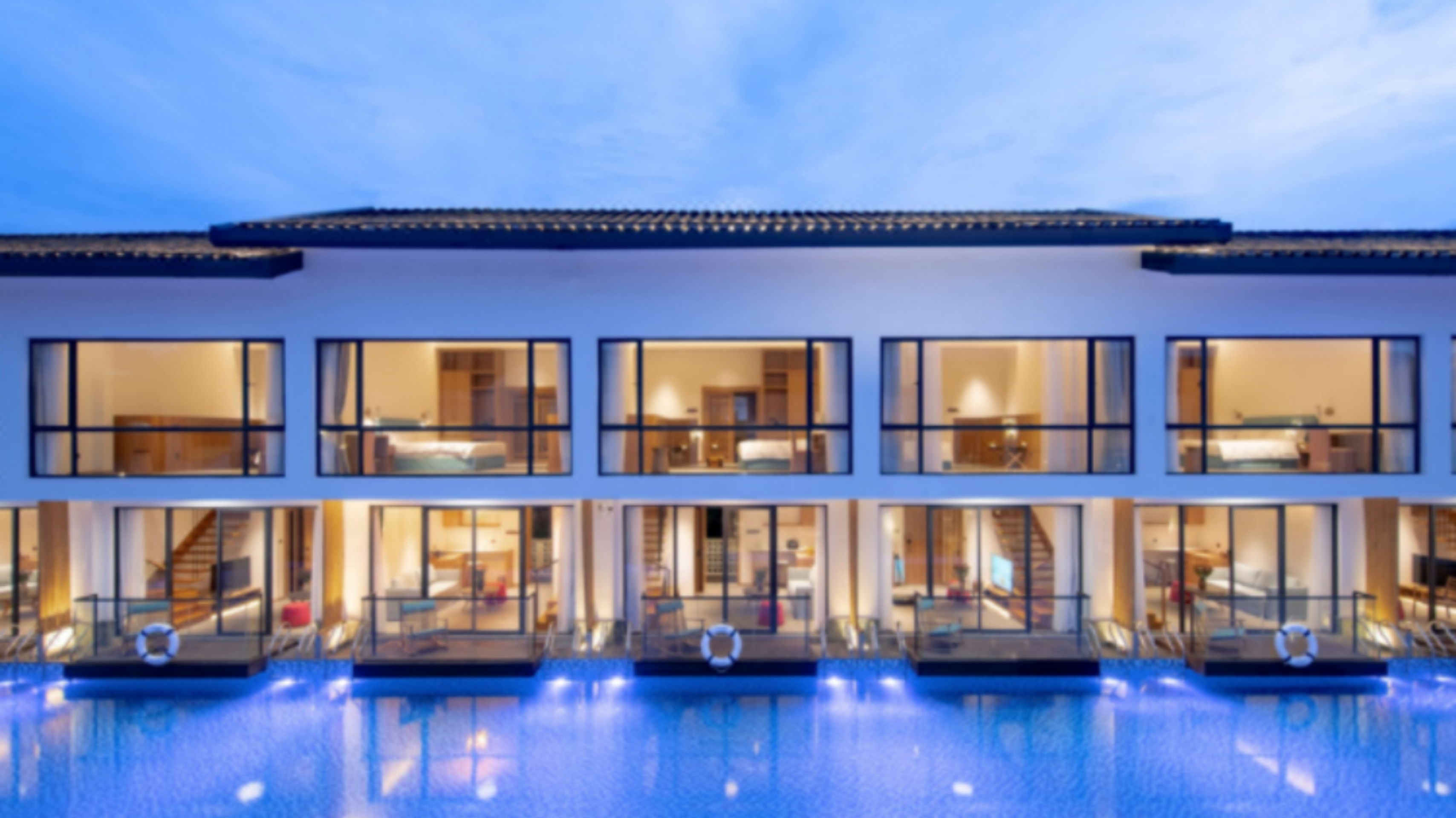 广东威尼斯水上度假村推荐,水上威尼斯一楼带花园