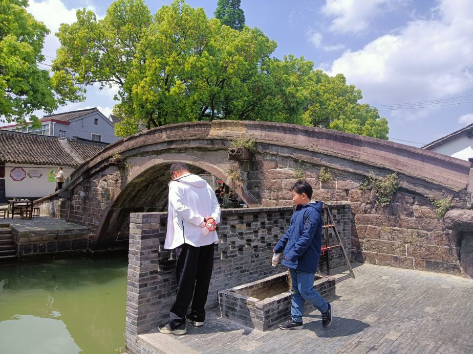 金泽古镇成善坊,上海古镇金泽桥