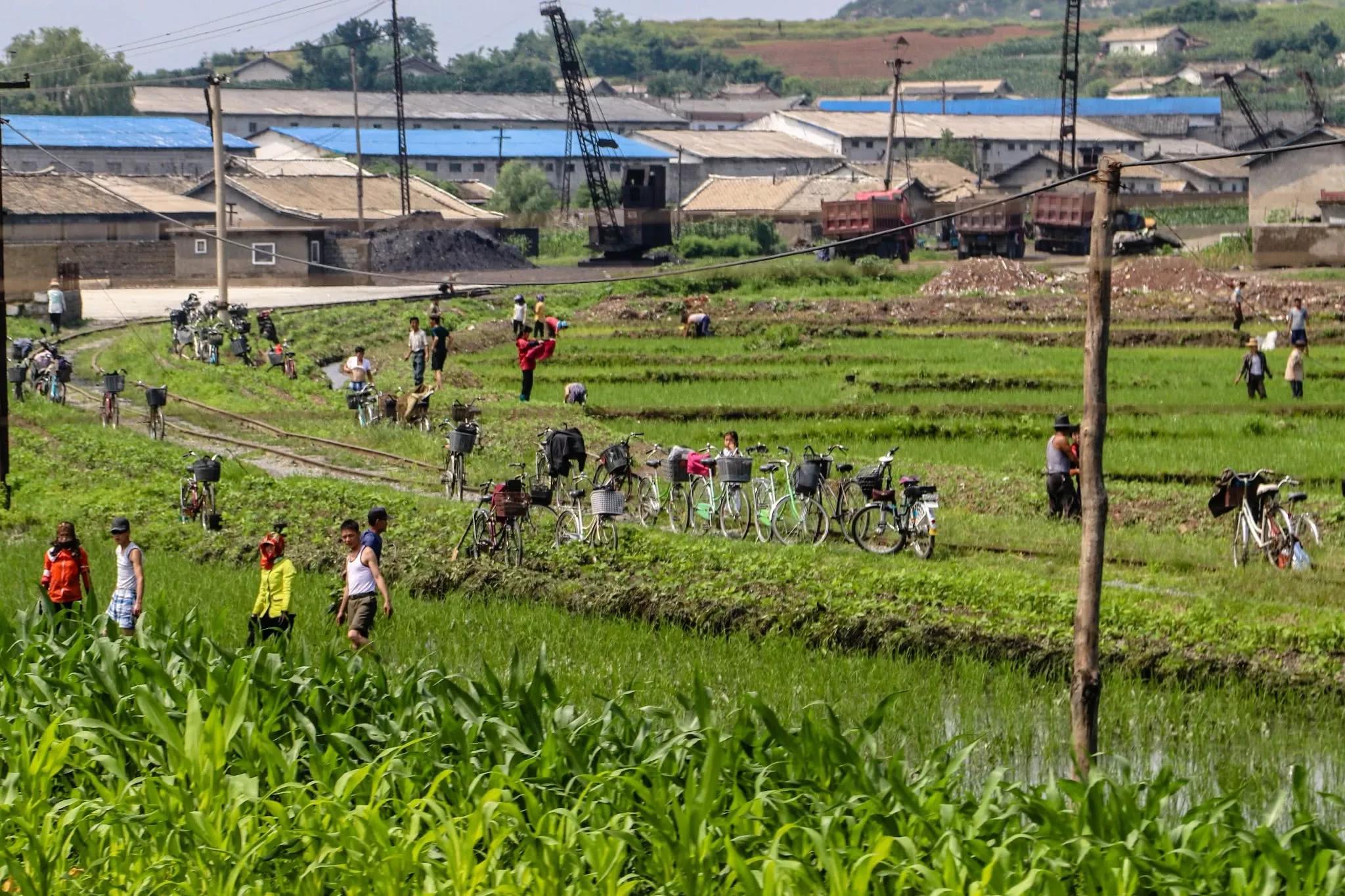 看朝鲜农村人民的生活,朝鲜人民生活幸福纪录片