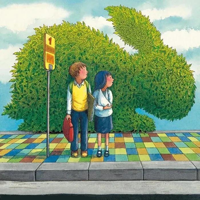 幾米让我们一起做片刻的美梦吧