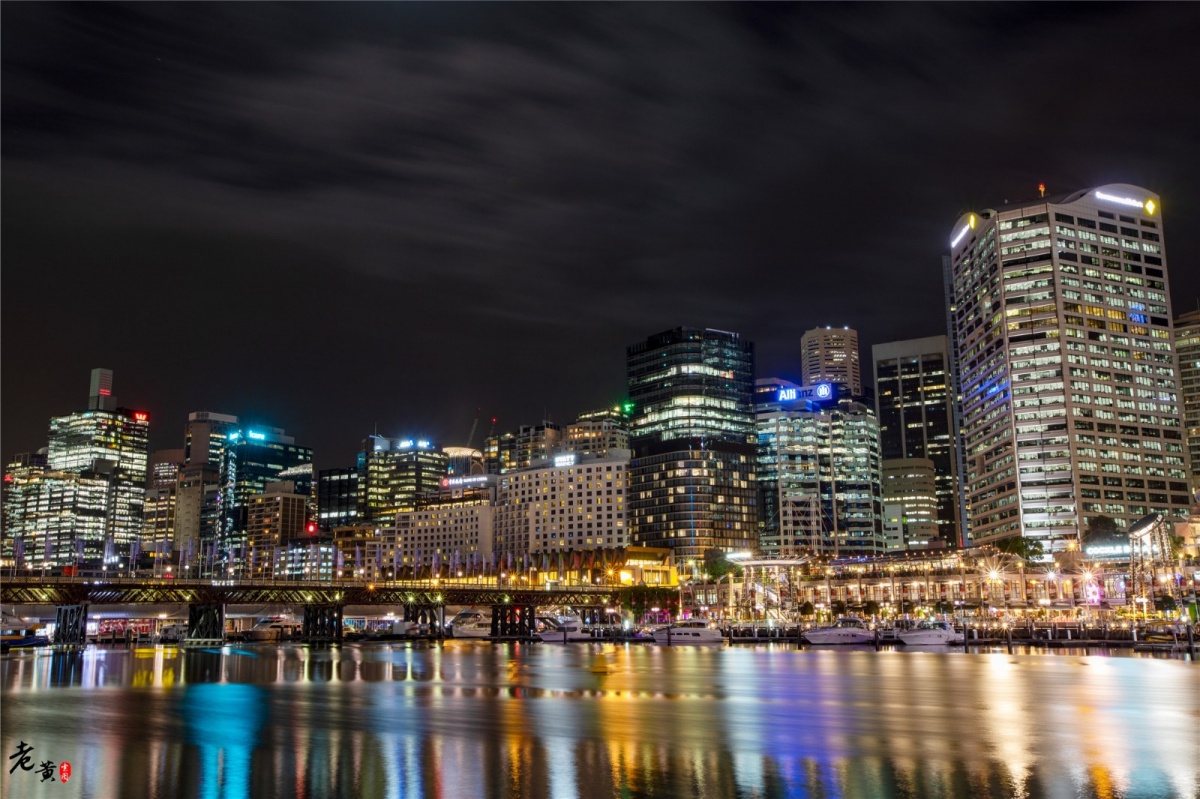 夜游悉尼达令港视频,夜游悉尼最美地标