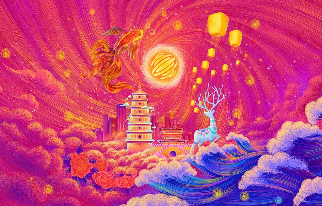 描摹梦境的魔术师,靠画“圈圈”火遍全网