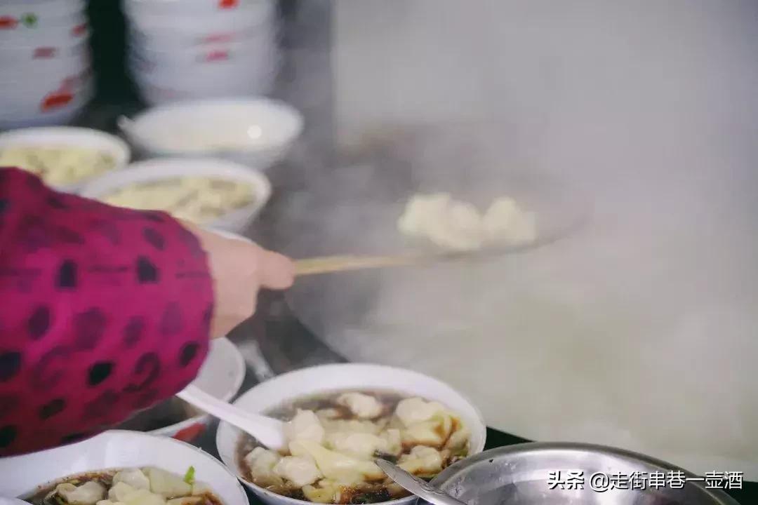 虾仁鲜肉馄饨吉祥馄饨,江都皮薄的馄饨