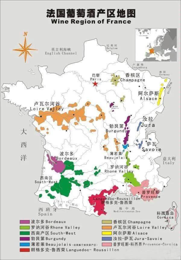 法国老藤干红葡萄酒,法国葡萄酒品牌大全