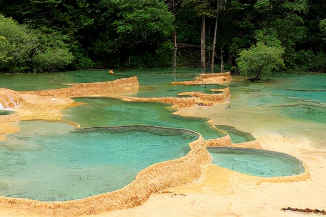 黄龙风景名胜区有哪些景观,黄龙风景名胜视频