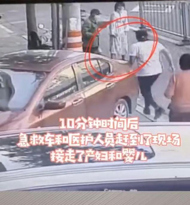 孕妇散步婴儿突然出生,孕妇走在大街上孩子突然掉出来了