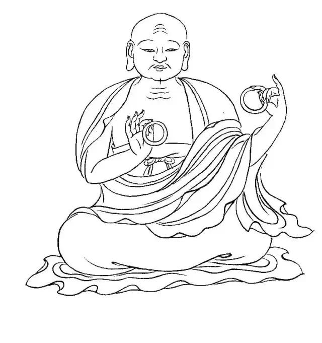 李公麟白描十八罗汉图,白描罗汉图全集