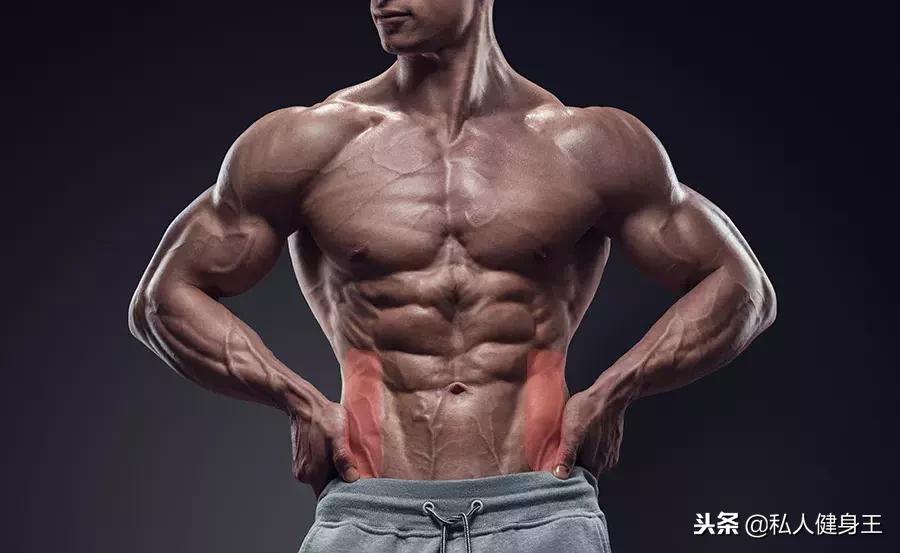 腹肌图解加动作示范,腹肌练习一分钟就有完整的腹肌