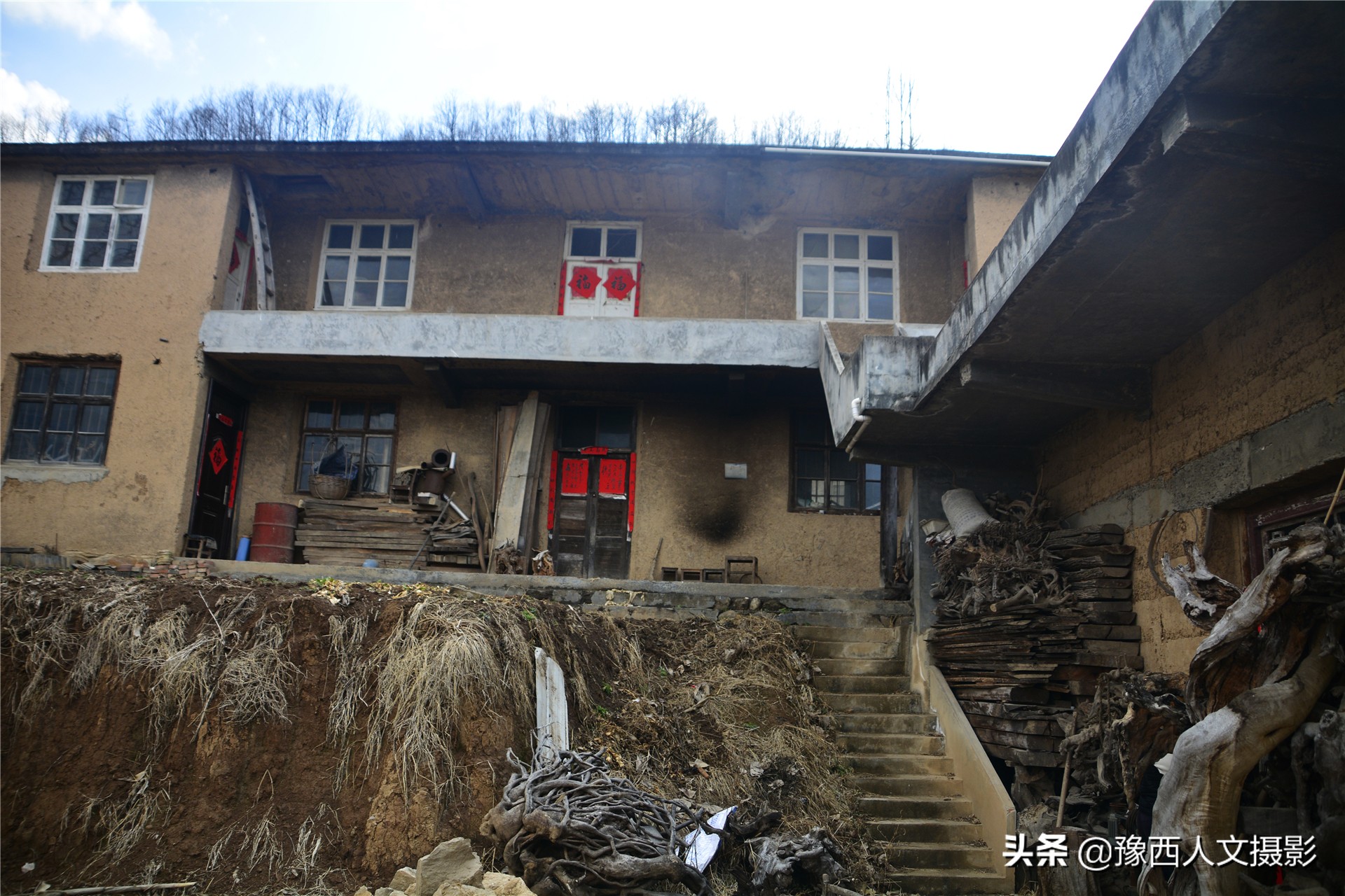 根雕老房子作品,倔强老头完整版