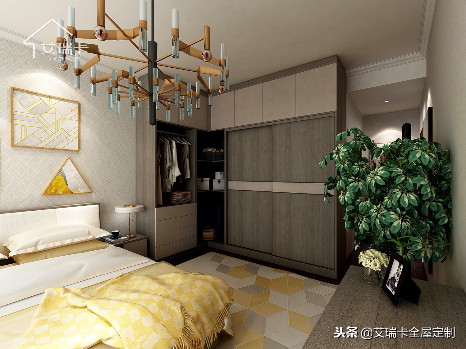 让爱停留的港湾，艾瑞卡全屋定制拎包入住145平家空间