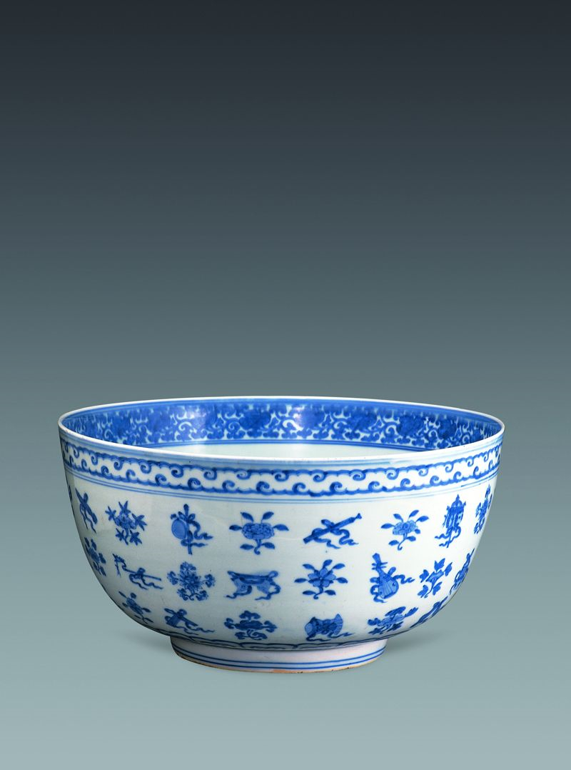 真假元青花铁锈斑对比图,一次认识元青花六大特征