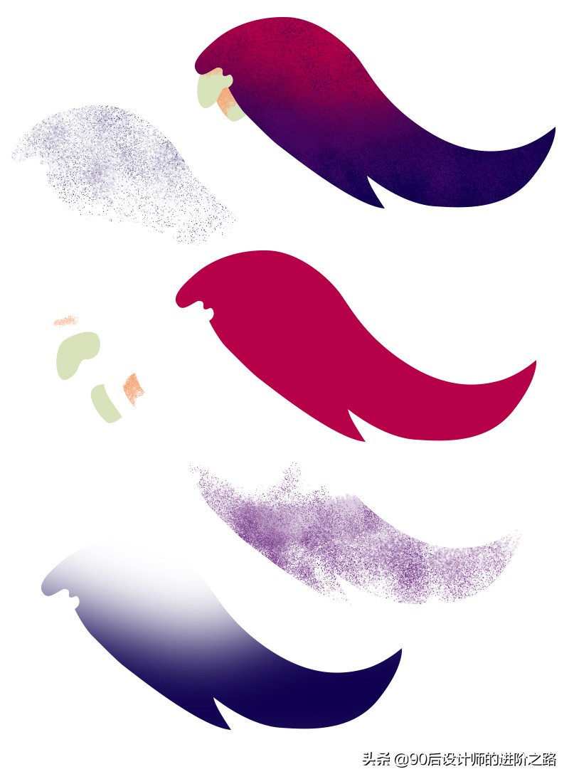 ps插画图标制作教程,ps制作动漫插画