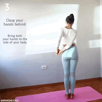 床上肩颈瑜伽拉伸,肩颈瑜伽拉伸动作30分钟