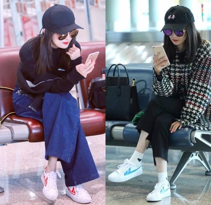 杨幂同款小白鞋商品参数,刘雯和杨幂穿什么鞋