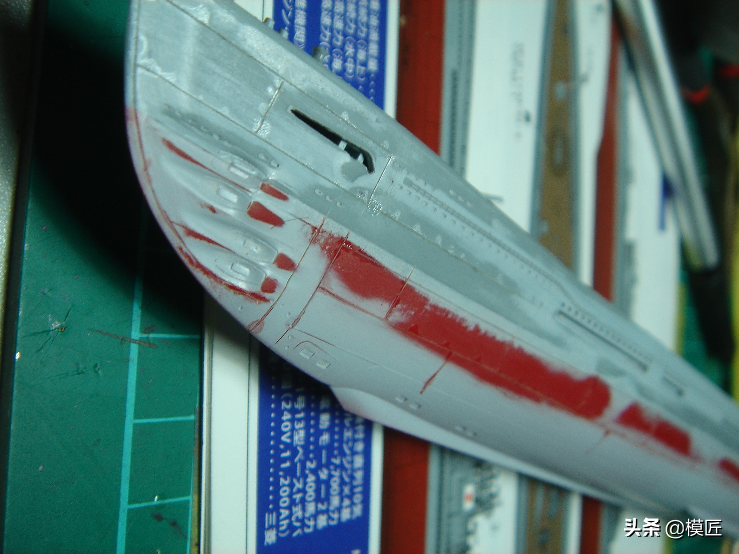 藏着飞机的二战奇葩日本潜艇伊400|模型制作手记