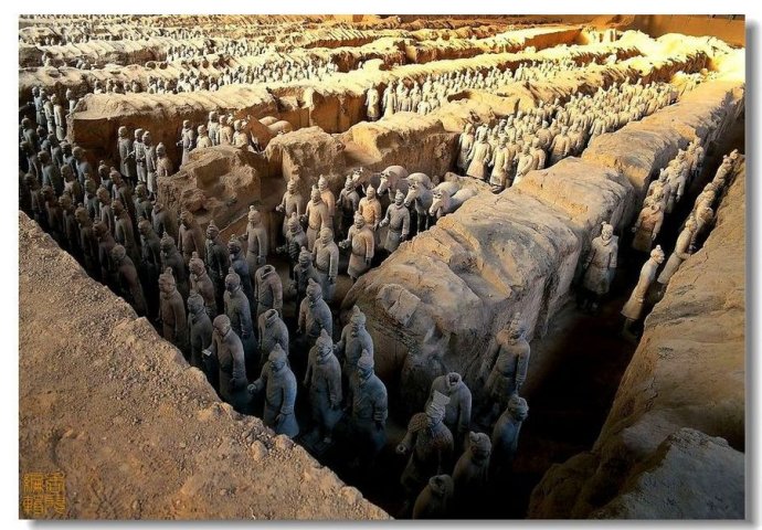 秦陵兵马俑震撼世界,震撼秦始皇陵兵马俑欣赏