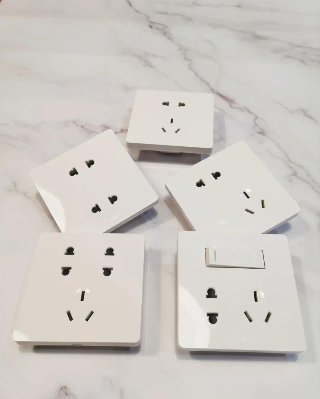 大家装修都买什么开关插座,装修用插座开关选择