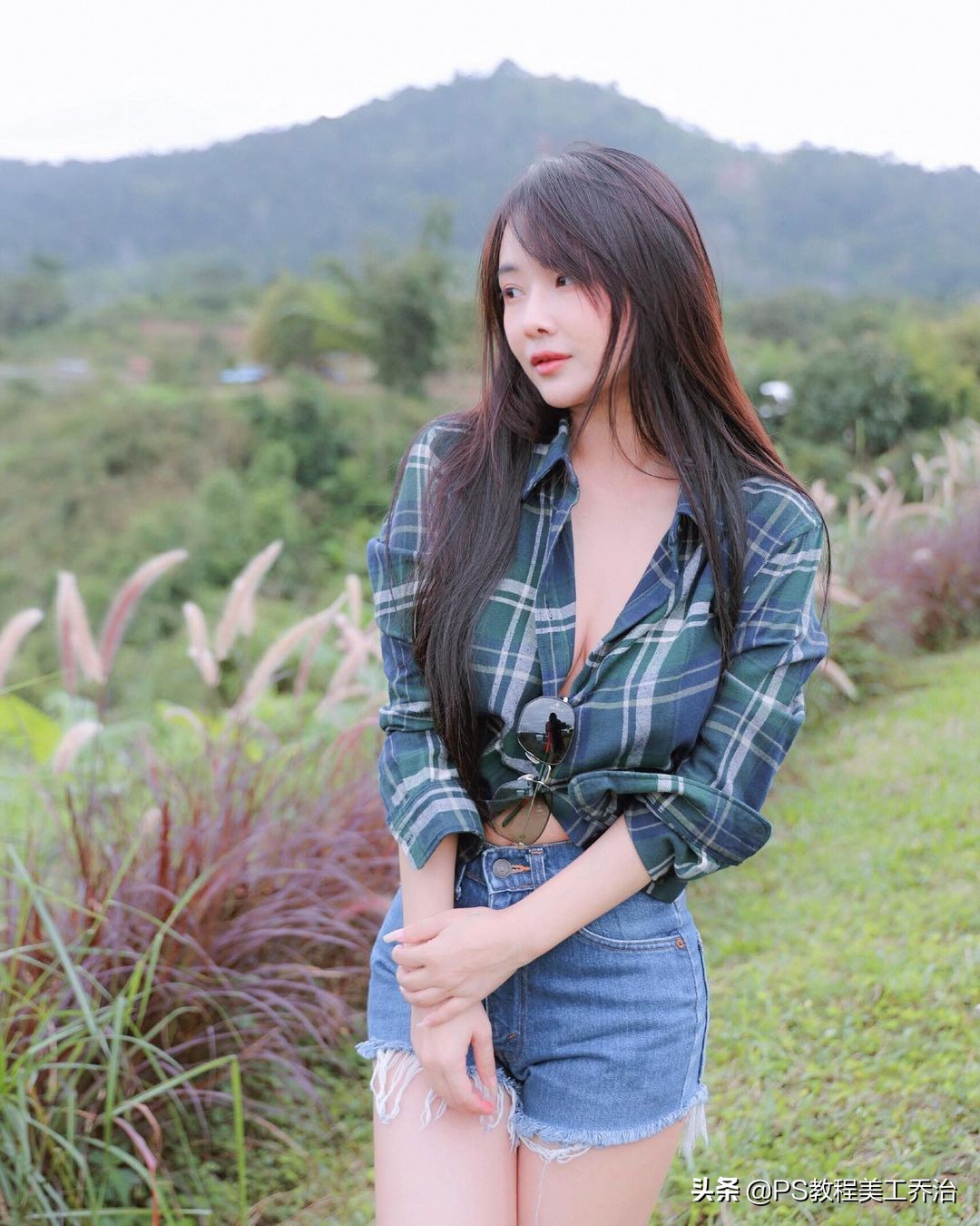 ps人像青橙色调调色教程,ps摄影蓝灰色调色教程