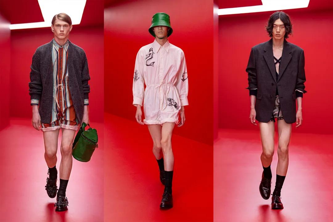 prada2019春夏男装大秀在米兰发布,prada2020秋冬男装时装秀