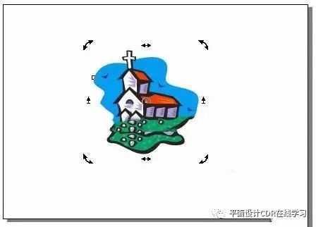 coreldraw怎么旋转箭头,用coreldraw如何做出旋转图