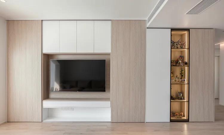 刷大白软装搭配,刷大白配中式风格