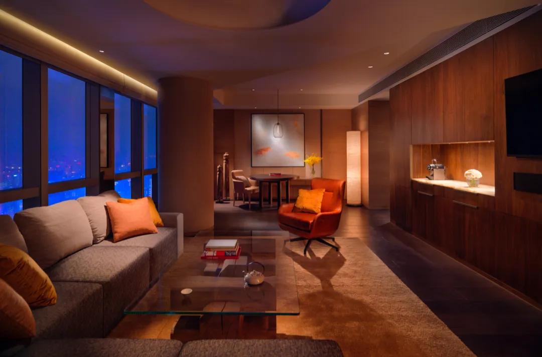 刘雯杭州柏悦酒店,刘雯同款打卡