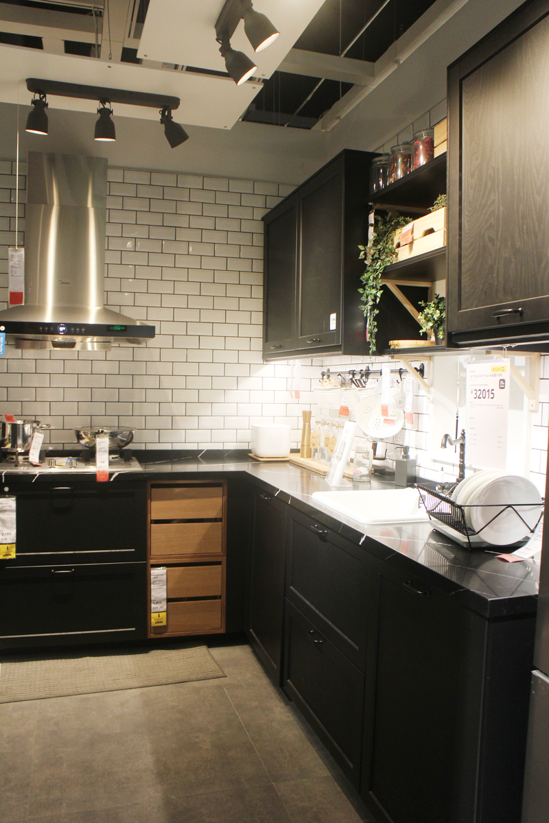 宜家装修厨房开放式收纳,宜家厨房收纳布局效果图